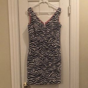 Navy and white Lilly Pulitzer Dress